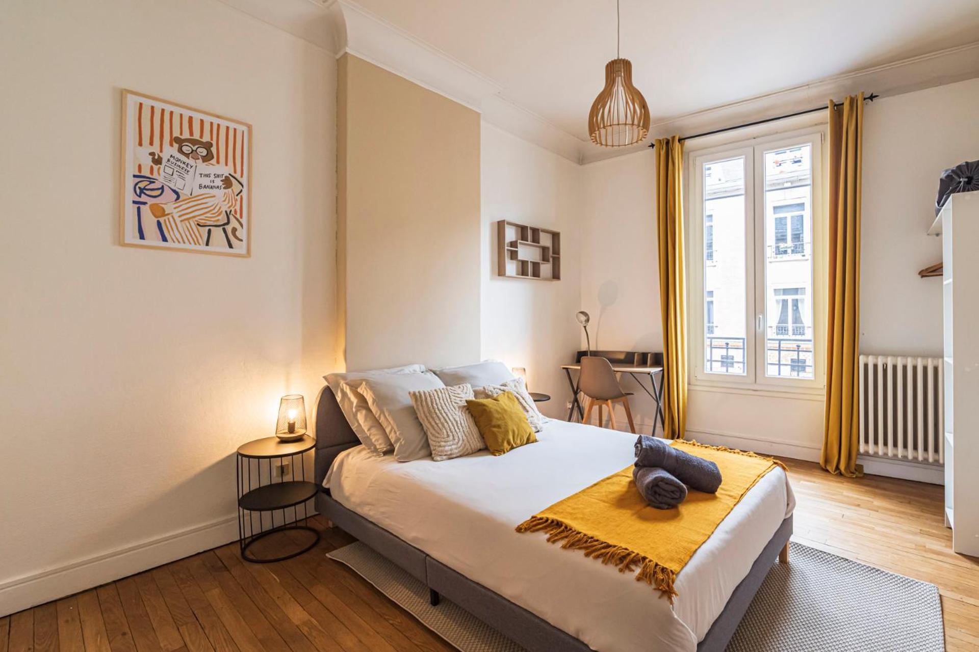 ריימס L'Haussmannien - Spacieux 4 Chambres - Centre - Gare מראה חיצוני תמונה