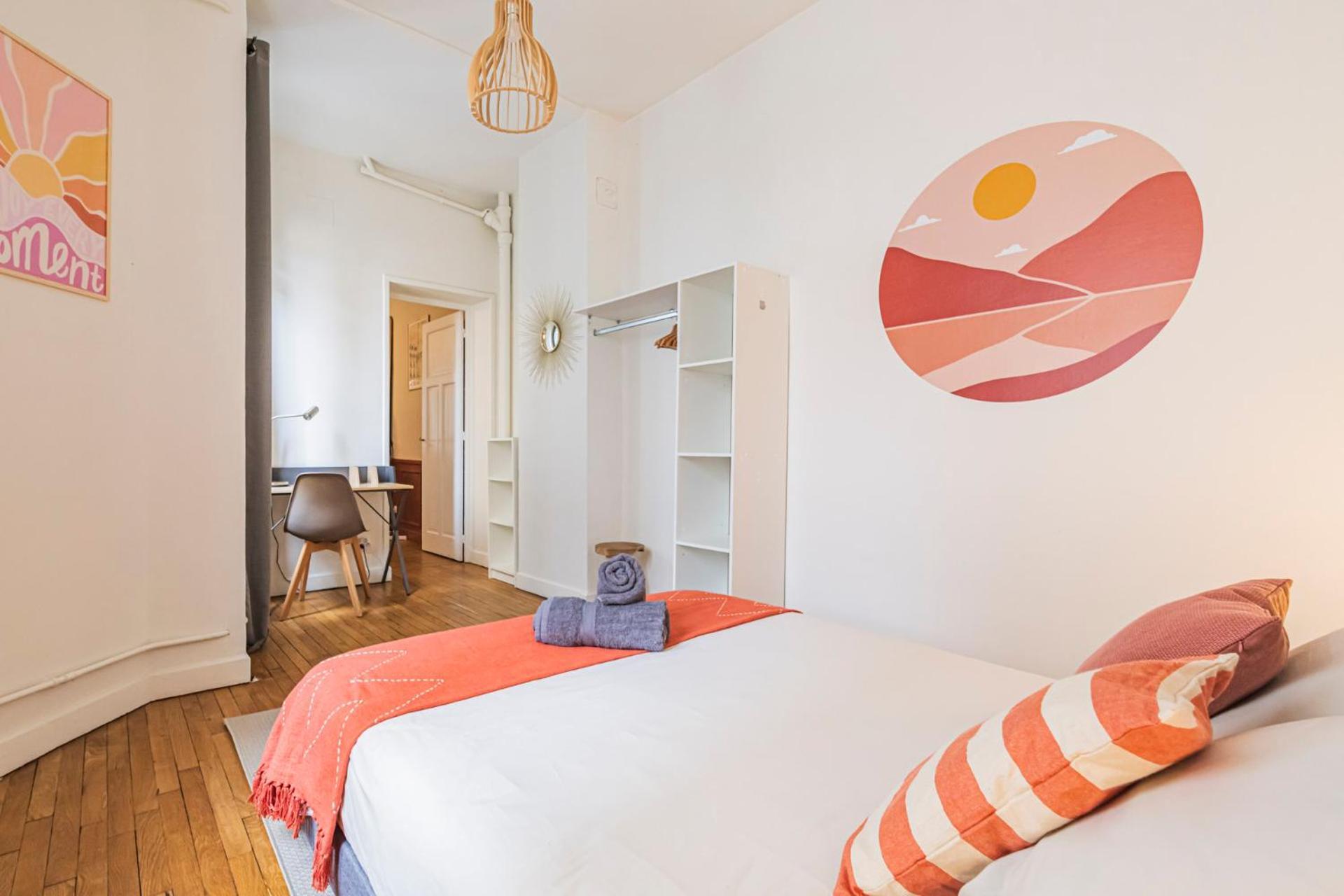 ריימס L'Haussmannien - Spacieux 4 Chambres - Centre - Gare מראה חיצוני תמונה